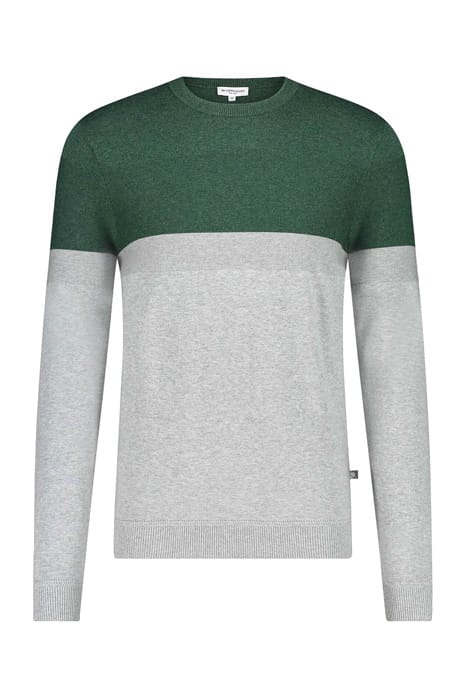 MCG LINKED STITCH SWEATER MEDIUM GREY 1
