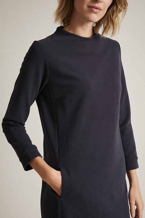 KLEID GOTS NIGHT BLUE MELANGE 4