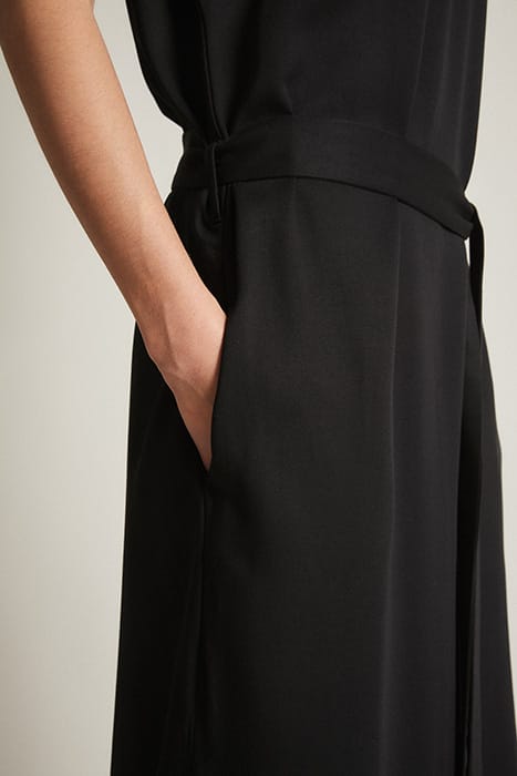 SATIN-KLEID BLACK 4