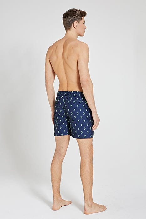 MEN SWIMSHORT SHIWI PALM DARK NAVY 3