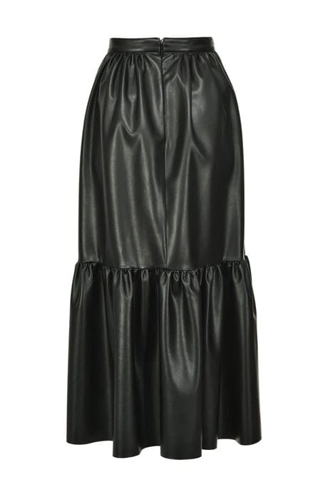 ASTERISMO 1 GONNA SIMILPELLE L BLACK 6