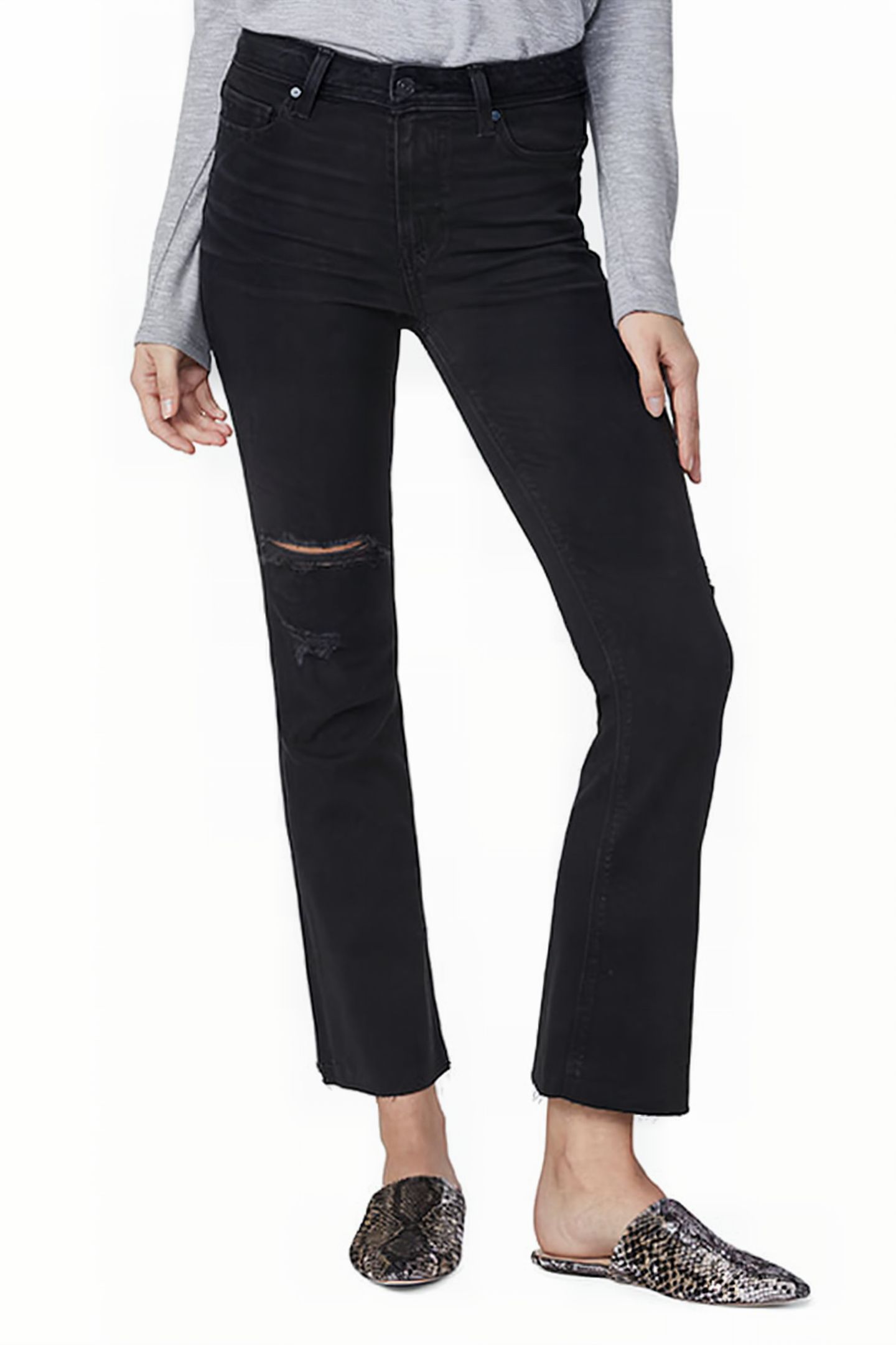 CLAUDINE RAW HEM SLATER DESTRUCTED 1