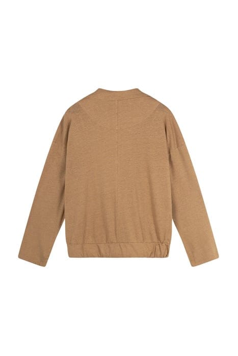 BLAZER LINEN DARK SOFT BEIGE 2