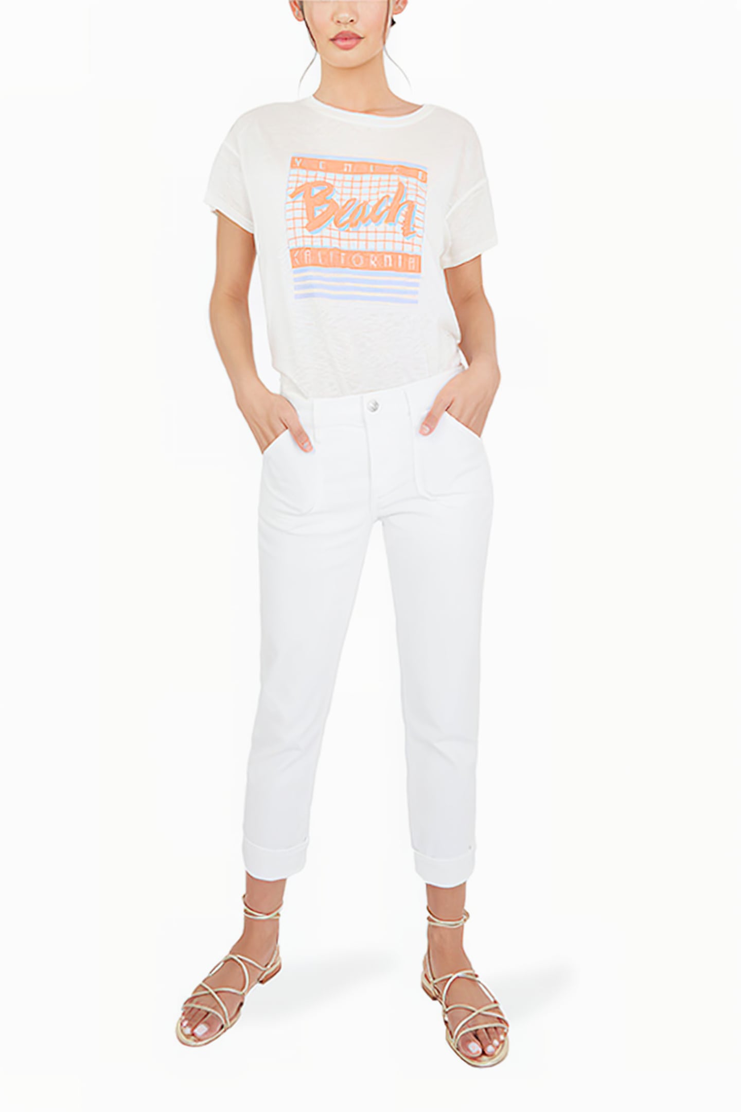 BRIGITTE FASHION PATCH PKT CRISP WHITE 4