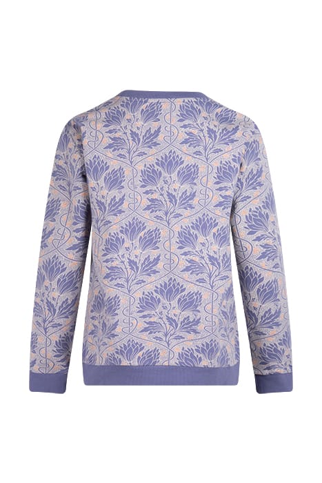 LEA SWEAT PURPLE PRINT 2