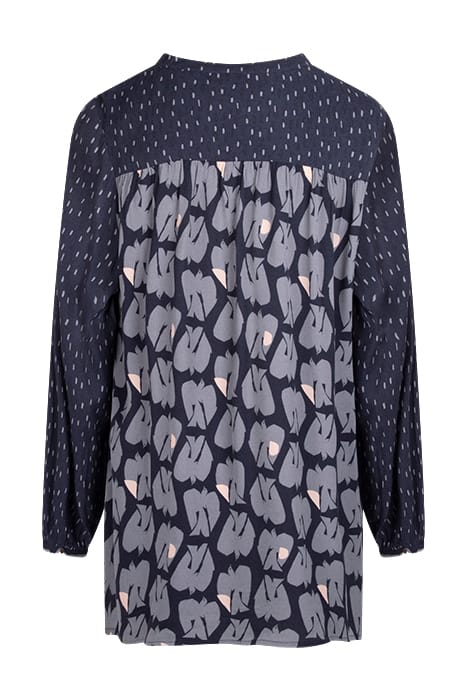 MARTHA TUNIC GREY MULTI 2