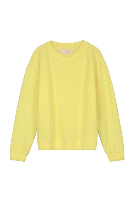 GIRLS HONOLULU SWEATER PINA COLADA YELLOW 1