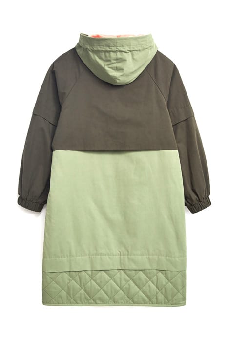 CELIA PARKA GREEN MULTI 5