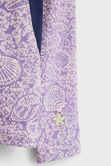 STARFISH RASH VEST PURPLE PRINT 5