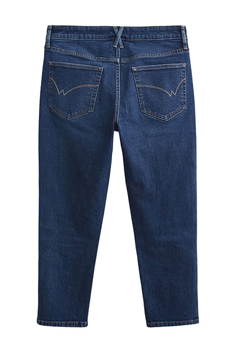 BROOKE STRAIGHT CROP JEAN MID DENIM 5