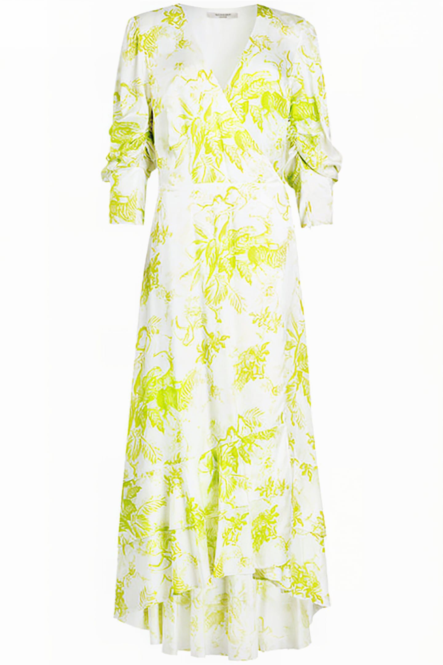 TAGE RIYAZ DRESS CHARTREUSE YELLOW 1