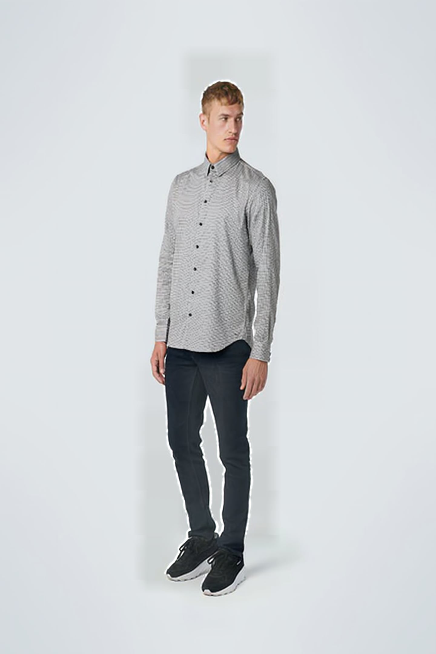 SHIRT STRETCH ALLOVER PRINTED NIGHT 4