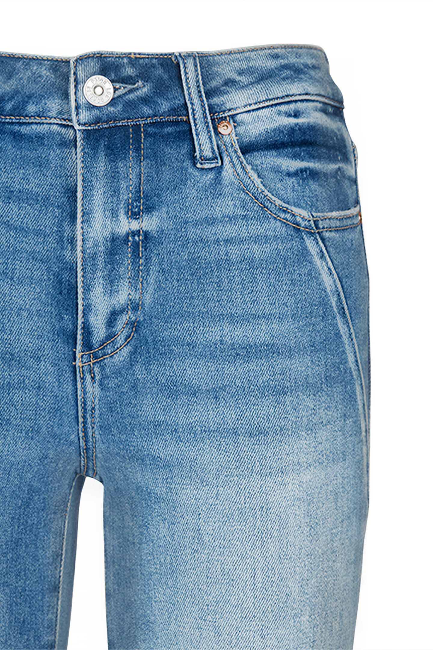 RELAXED COLETTE W GEO PKTS RAW ROBLES DISTRESSED 3