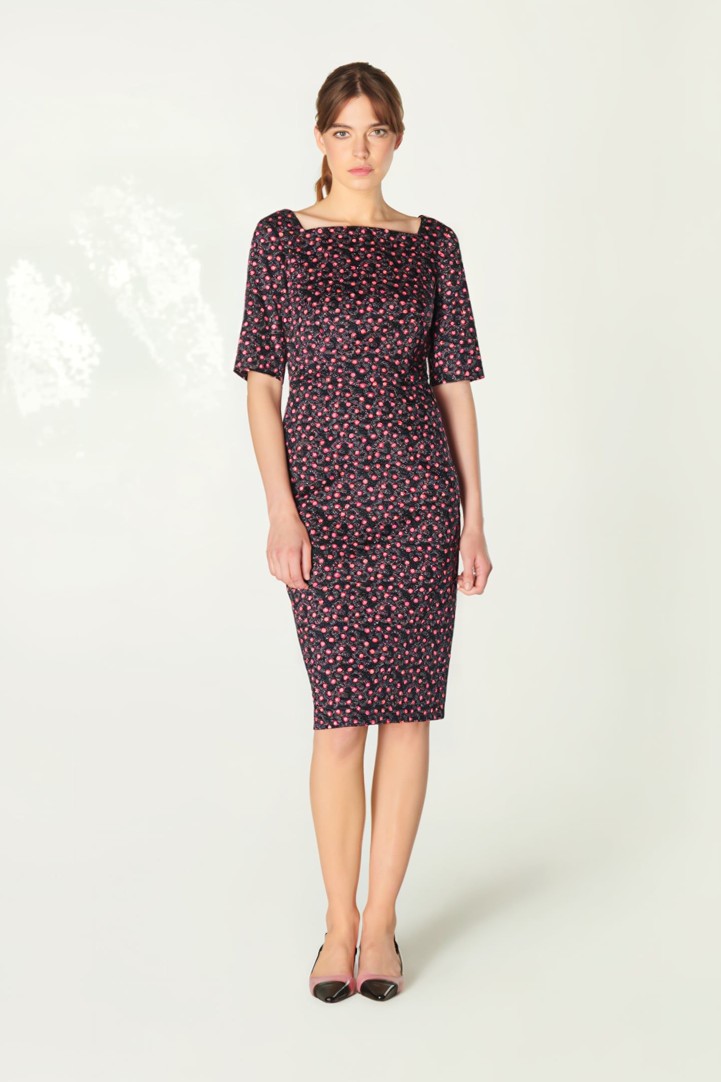 TASS MIDI DRESS SLOANE BLUE 2