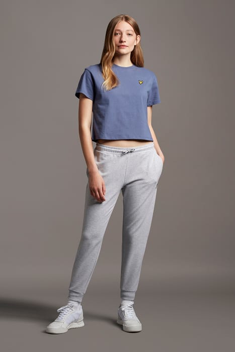 SWEATPANT LIGHT GREY MARL 1