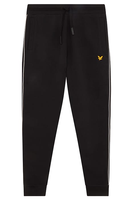 SWEATPANT WITH CONTRAST PIPING TRUE BLACK 5