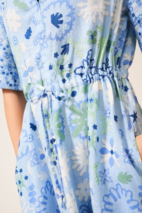 FERNE LINEN DRE BLUE 2