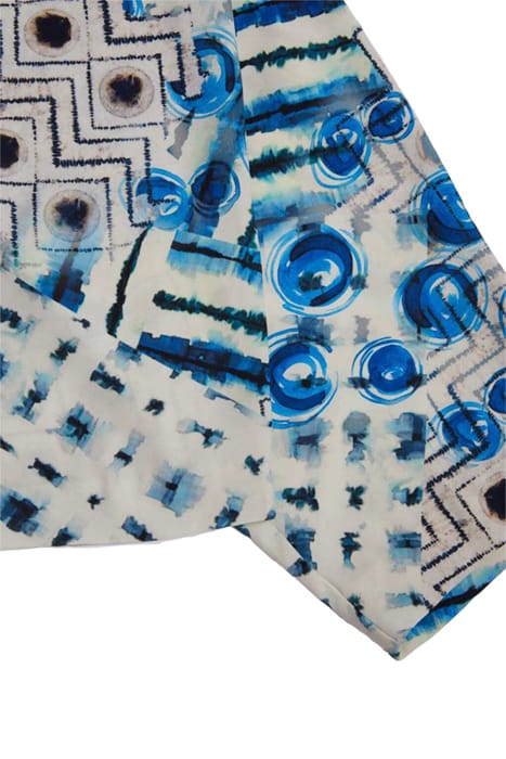 MARCIANO BY GUESS FANNY PANT BEACH BATIK BLUE 3