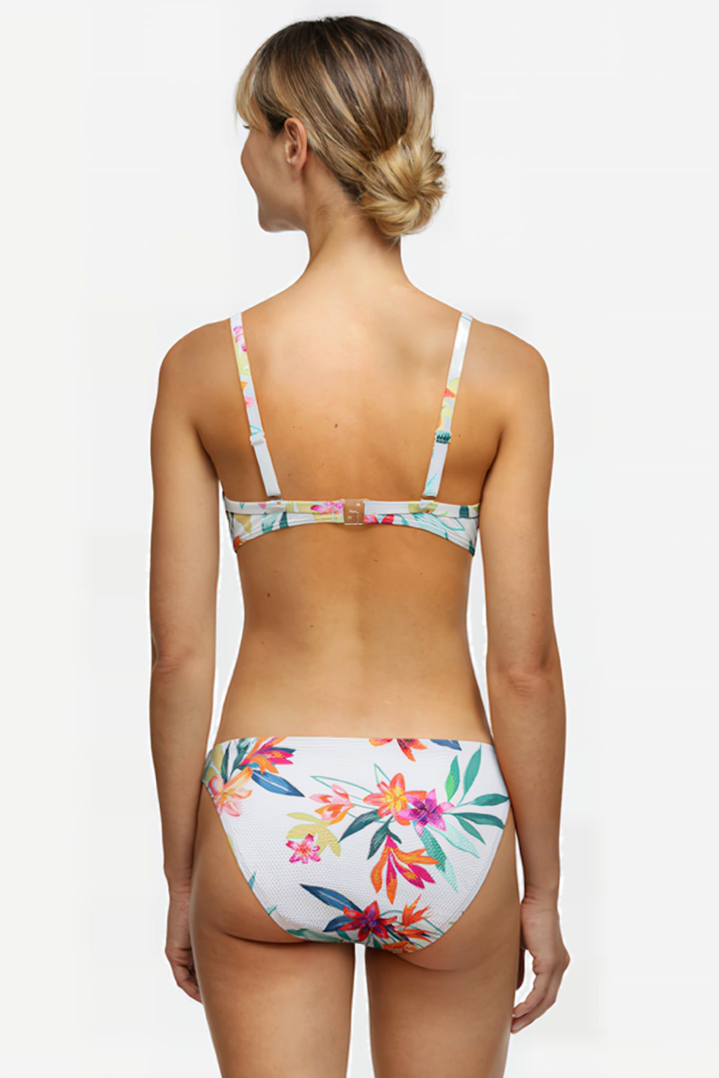 SW BRA TSHIRT BRI WHITE PARADISE BRIGHT FLOWER 5