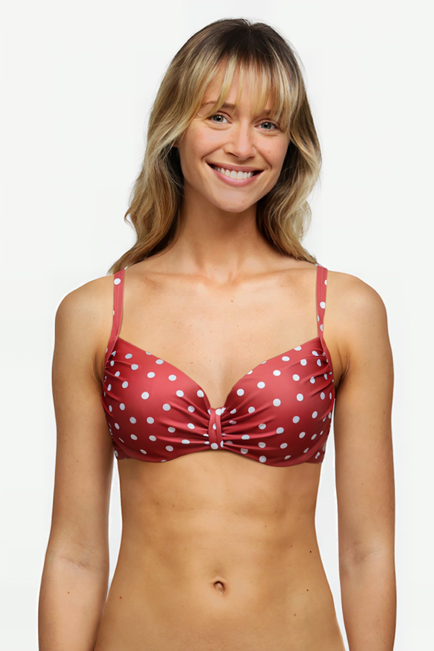 SW BRA TSHIRT BABETTE DAISY DOTS POLKA DOTS PRINT 3