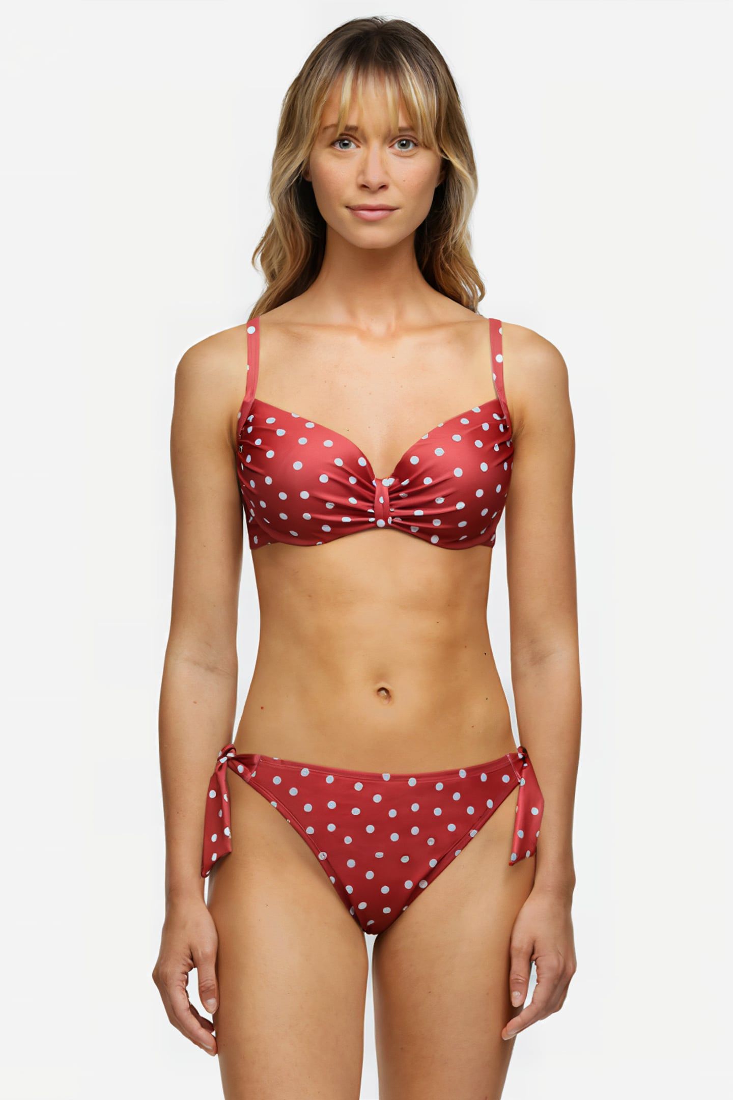 SW BRA TSHIRT BABETTE DAISY DOTS POLKA DOTS PRINT 5