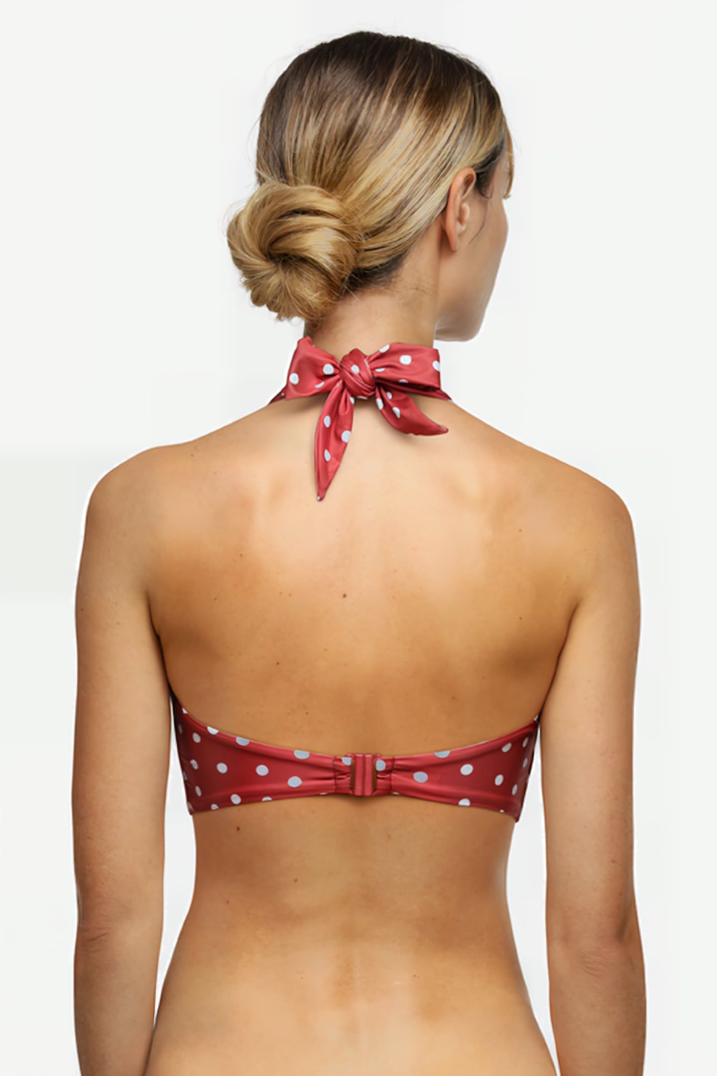 SW BRA WF TSHIRT BANDEAU SIENNA DAISY D POLKA DOTS PRINT 3