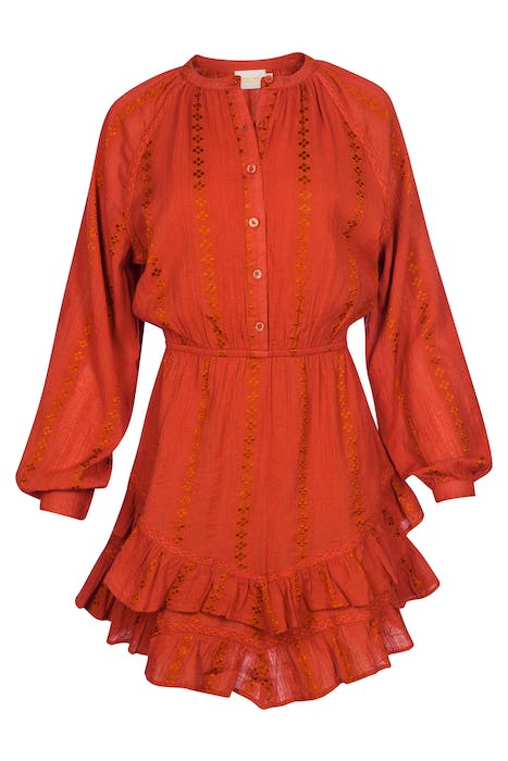 LADIES ROUEN DRESS CLOVER STRIPE 5