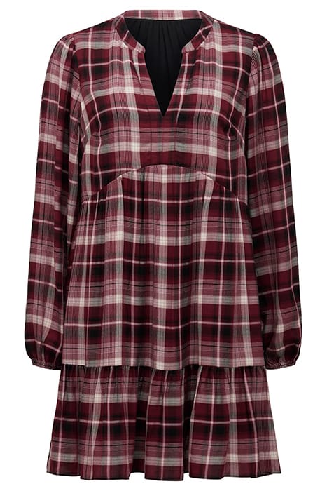 CLAUDIA CHECK SMOCK DRESS CHECK 1