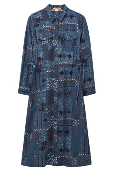 NORA TENCEL SHIRT DRE BLUE 1