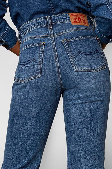 CAROLINE CROPPED ECO XAVIER BLUE MARBLE ECO XAVIER BLUE MARB 4