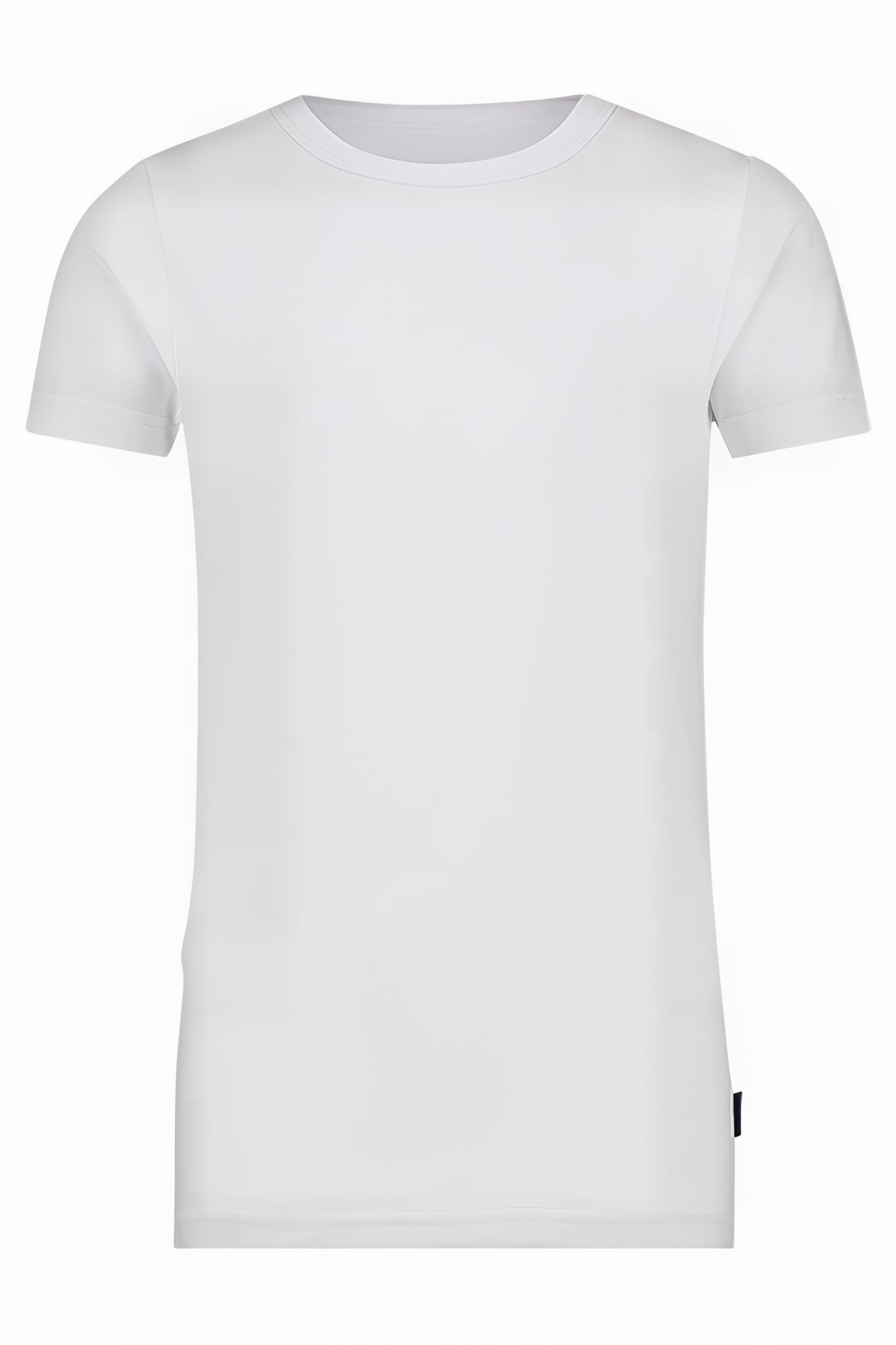 SHORT SLEEVE CREW NECK TS BOYS REAL WHITE 1
