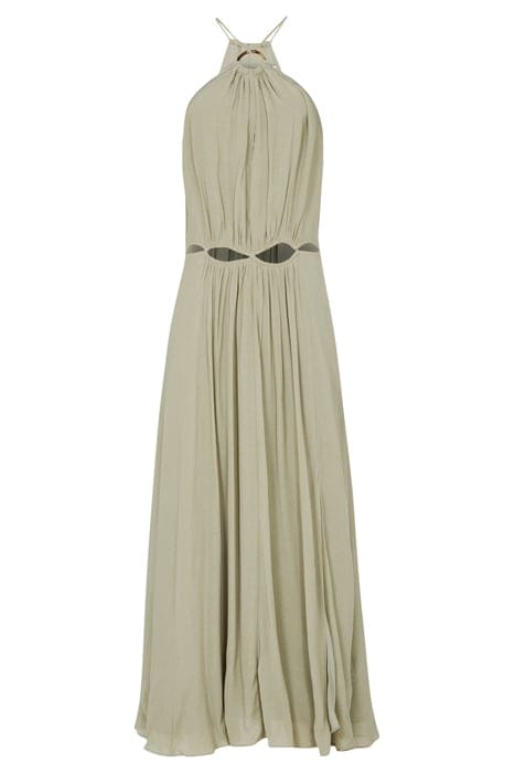 MARTA MIDI DRESS — KHAKI 6