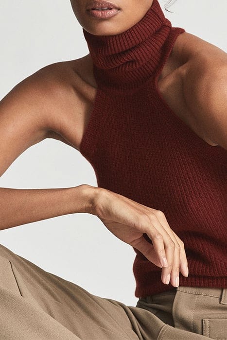 CLEM RED KNITTED SWEATER 4