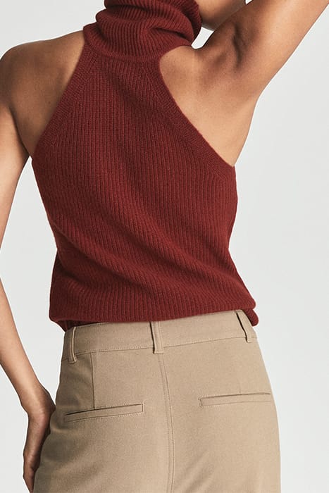 CLEM RED KNITTED SWEATER 2
