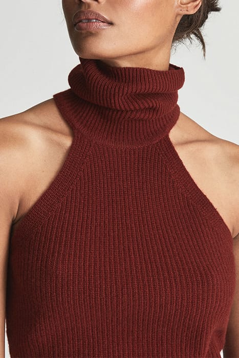 CLEM RED KNITTED SWEATER 5