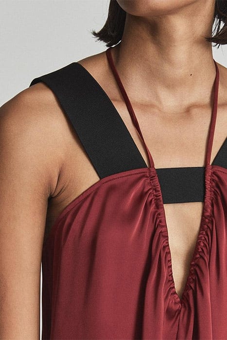 LAUREN TANK TOP CAMI — RED 4