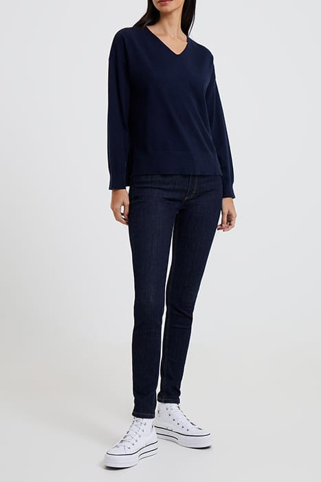 SUPERSOFT VEE DARK NAVY 2