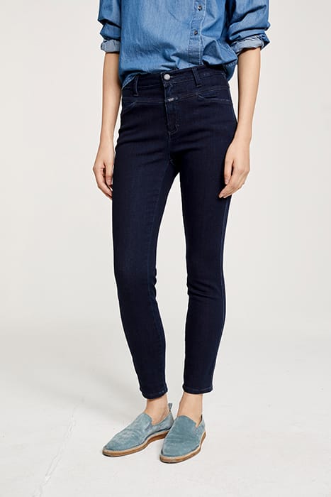 CLOSED WOMEN SKINNY PUSHER JEANS DARK BLUE 1