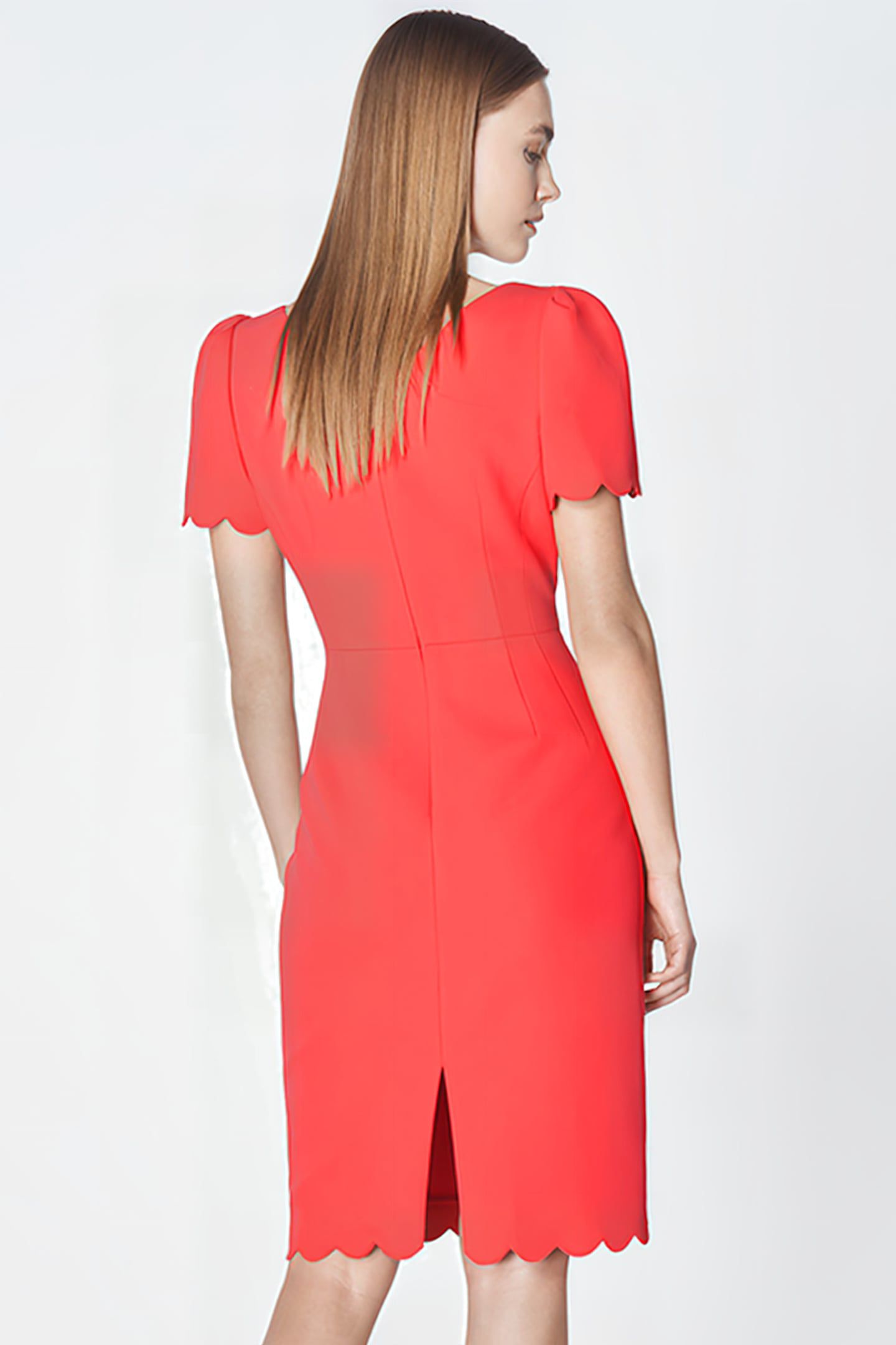 ENID MINI DRESS GERANIUM 3