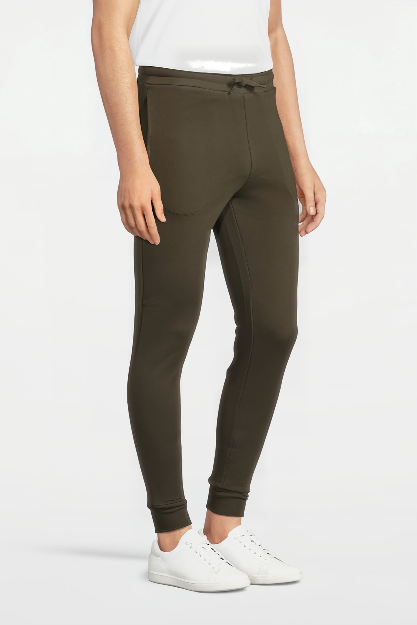SKINNY SWEATPANT OLIVE 3