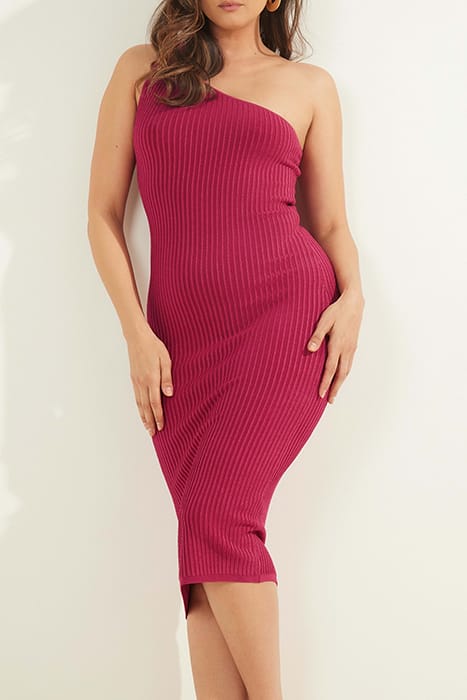 MARCIANO BY GUESS PUEBLO BONITO SWEATER DRESS MID MAGENTA 1