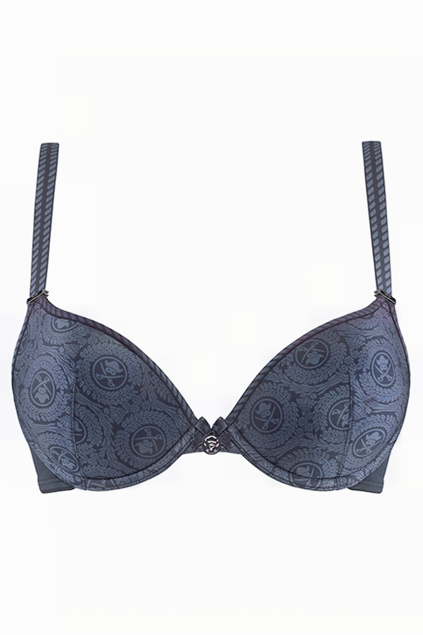 SAVAGE SADIE GRISAILLE GREY PUSH UP BRA 3