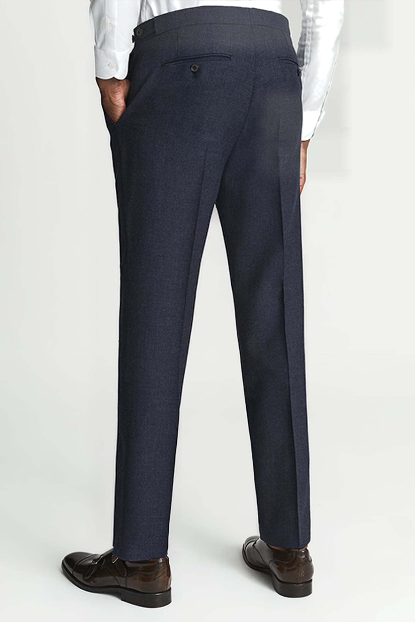 HITCH NAVY SUIT PANTS — SLIM FIT 3