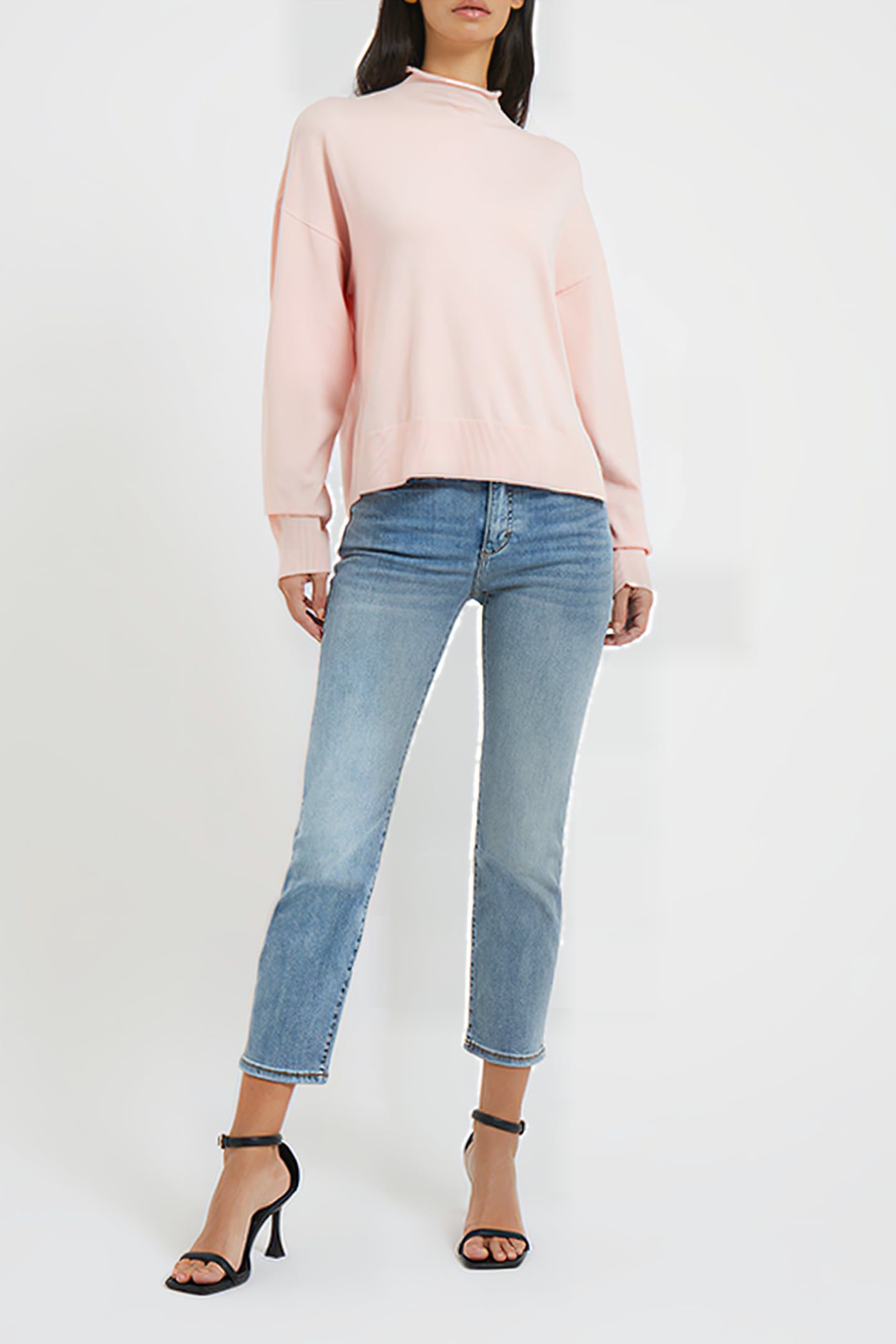 SUPERSOFT TURTLE NECK SOFT PINK 3