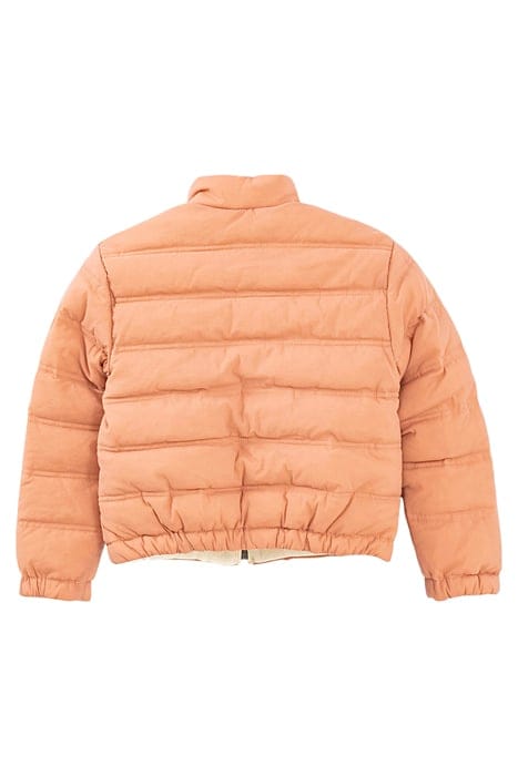 GIRLS’ DUSTY PINK/ECRU RECYCLED REVERSIBLE JACKET PINK 2
