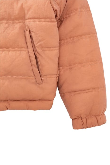 GIRLS’ DUSTY PINK/ECRU RECYCLED REVERSIBLE JACKET PINK 4