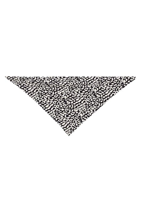 GIRLS’ BLACK LEOPARD PRINT SCRUNCHIE 1