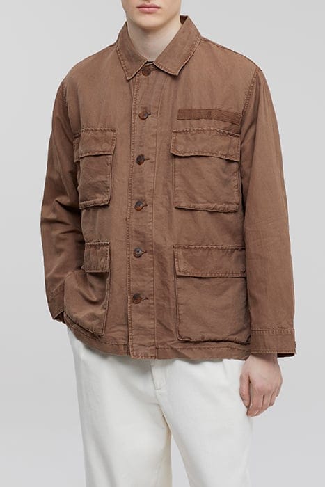 MEN FIELD JACKET BRAZIL NUT 1