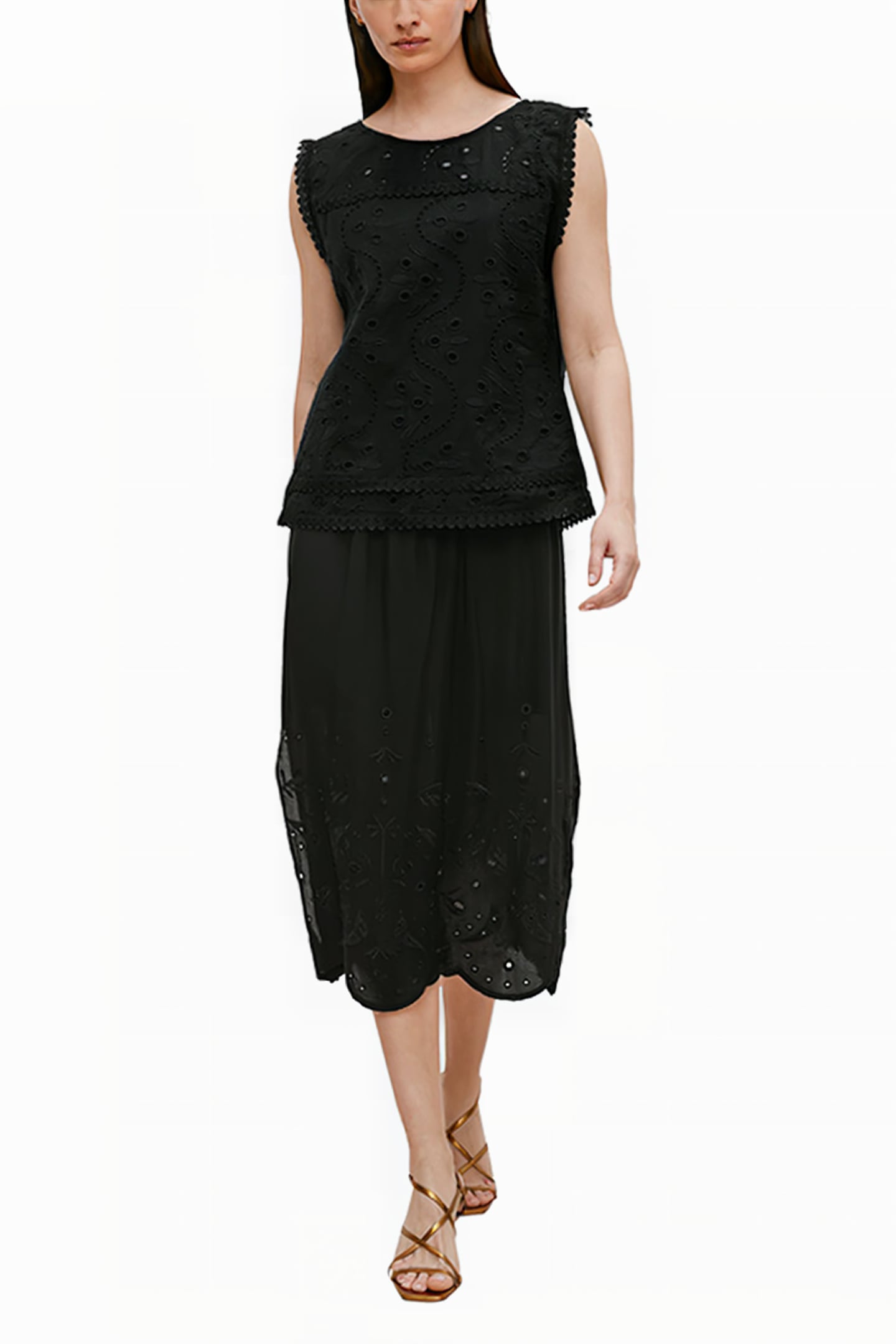 BLOUSE GREY/BLACK 3