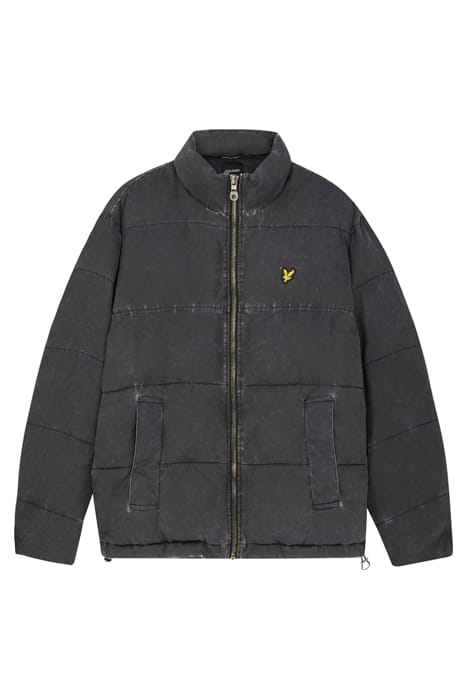 FUNNELLED PUFFER JACKET JET BLACK 5